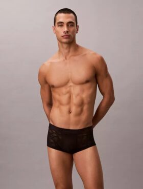 Mikrofiber-spets, ultra-låg Low Rise Trunk