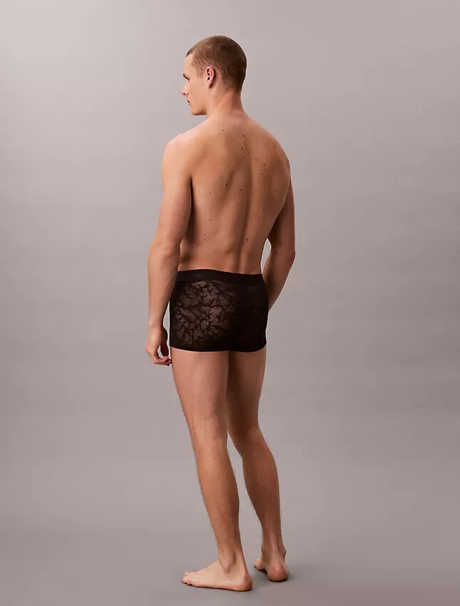 Mikrofiber-spetsunderbyxor med Low Rise Trunk Mikrofiber-spetsunderbyxor med Low Rise Trunk