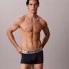 Mikrofiber-stretchbyxor med Low Rise Trunk