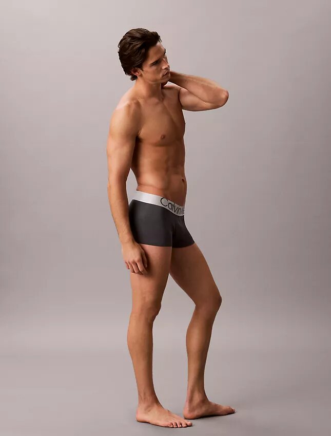 Mikrofiber-stretchbyxor med Low Rise Trunk Mikrofiber-stretchbyxor med Low Rise Trunk