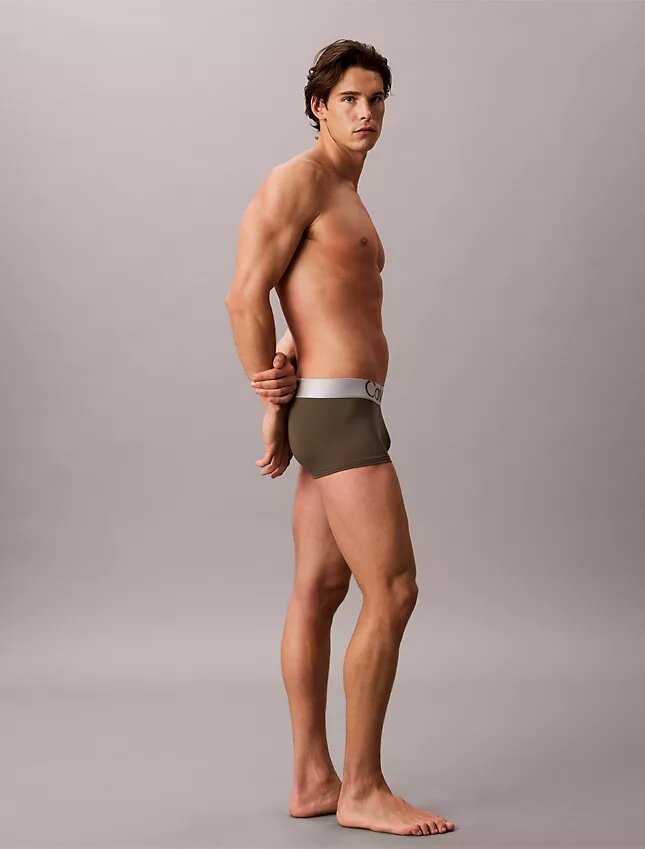 Mikrofiber-stretchbyxor med Low Rise Trunk Mikrofiber-stretchbyxor med Low Rise Trunk