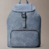 Mini-ryggsäck i Denim med logotyp