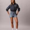 Mini-shorts i Denim