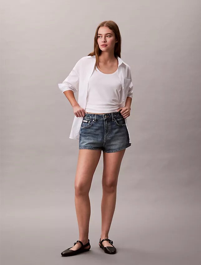 Mini-shorts i Denim Mini-shorts i Denim