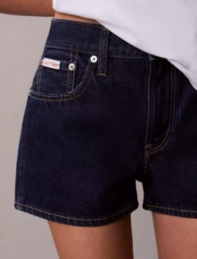 Mini-shorts i Denim