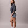 Mini-shorts i Denim