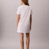 Mini-T-shirtklänning med blommönster Mini-T-shirtklänning med blommönster