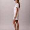 Mini-T-shirtklänning med blommönster Mini-T-shirtklänning med blommönster