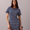 Mini-T-shirtklänning med Monogram