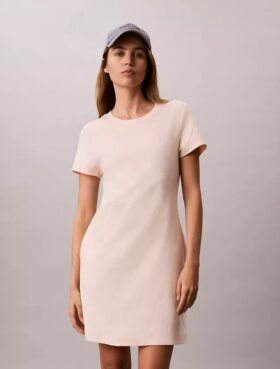 Mini-T-shirtklänning med Monogram