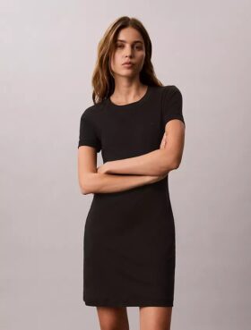 Mini-T-shirtklänning med Monogram