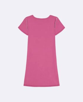 Mini-T-shirtklänning med Monogram för flickor Mini-T-shirtklänning med Monogram för flickor