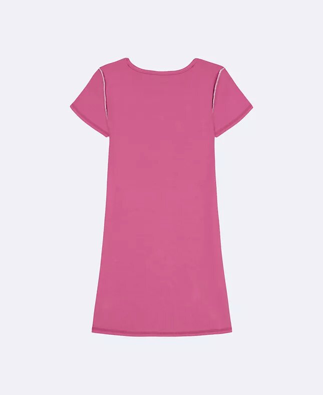 Mini-T-shirtklänning med Monogram för flickor Mini-T-shirtklänning med Monogram för flickor