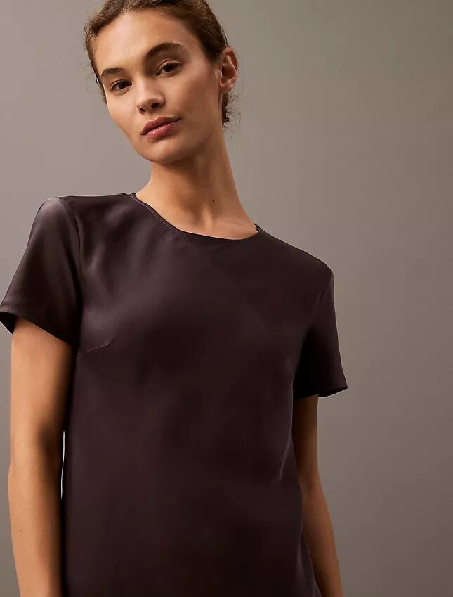 Miniklänning i T-shirtstil Miniklänning i T-shirtstil