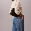 Minimalistisk bucket bag med Monogram Minimalistisk bucket bag med Monogram