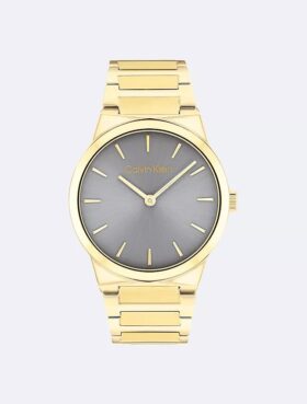 Minimalistisk klocka med integrerat länkararmband, 32 mm Minimalistisk klocka med integrerat länkararmband, 32 mm