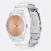Minimalistisk klocka med integrerat länkararmband, 32 mm Minimalistisk klocka med integrerat länkararmband, 32 mm