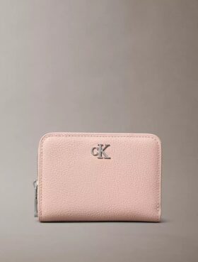 Minimalistisk plånbok med Monogram och dragkedja