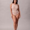Minimalistisk Shapewear Bodysuit i mesh