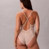 Minimalistisk Shapewear Bodysuit i mesh