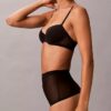 Minimalistisk Thong i mesh med hög midja Minimalistisk Thong i mesh med hög midja