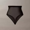 Minimalistisk Thong i mesh med hög midja Minimalistisk Thong i mesh med hög midja
