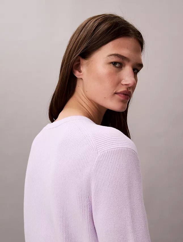 Mjuk bomullströja med Monogram Mjuk bomullströja med Monogram