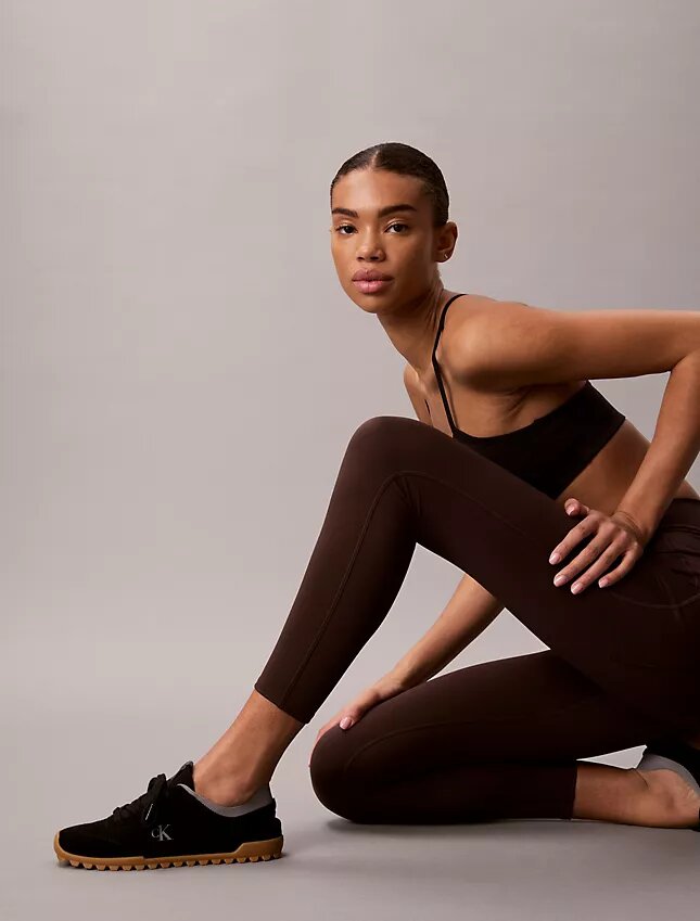 Mjuka sportleggings i 7/8-längd Mjuka sportleggings i 7/8-längd