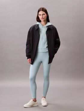 Mjuka stretchiga sportleggings med 7/8-längd