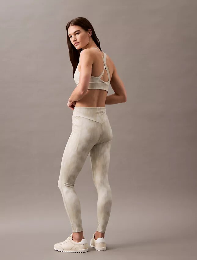 Mjuka stretchiga sportleggings med 7/8-längd Mjuka stretchiga sportleggings med 7/8-längd