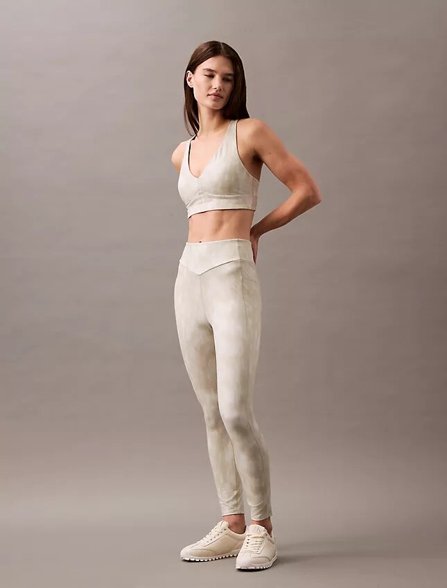 Mjuka stretchiga sportleggings med 7/8-längd Mjuka stretchiga sportleggings med 7/8-längd