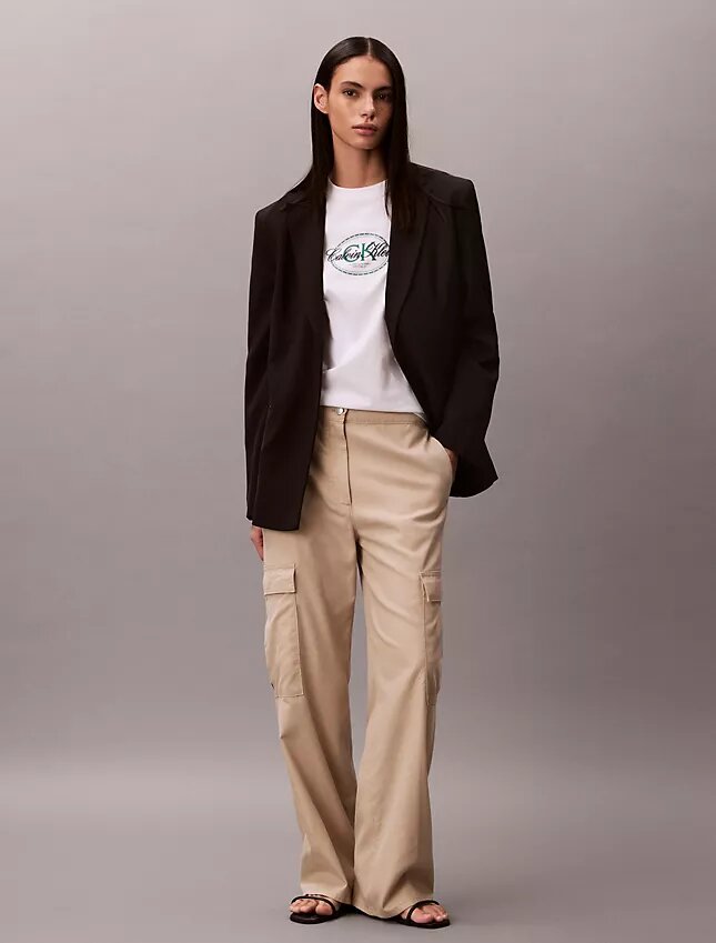 Mjuka twill-cargobyxor Mjuka twill-cargobyxor