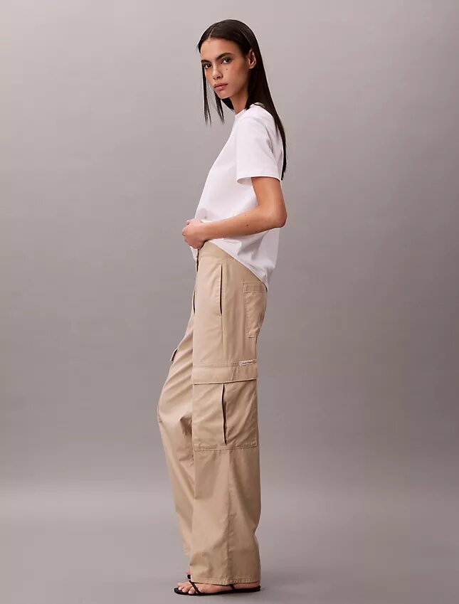 Mjuka twill-cargobyxor Mjuka twill-cargobyxor