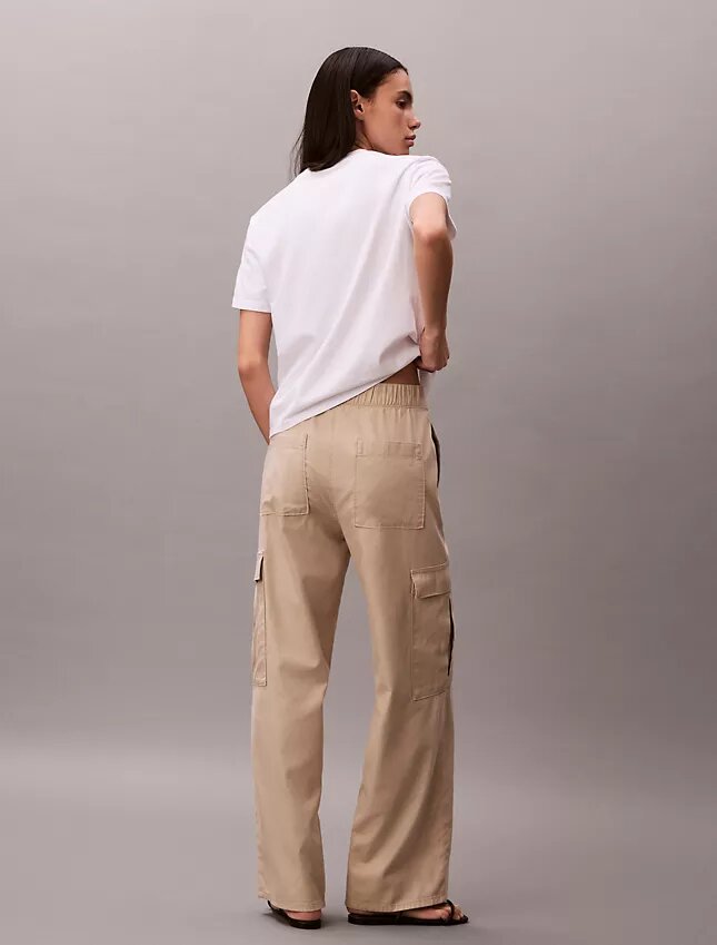 Mjuka twill-cargobyxor Mjuka twill-cargobyxor