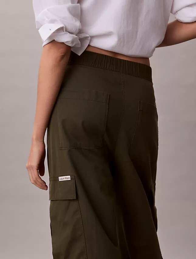 Mjuka twill-cargobyxor Mjuka twill-cargobyxor