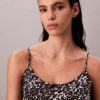 Mönstrad satin-camisole Mönstrad satin-camisole