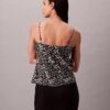 Mönstrad satin-camisole Mönstrad satin-camisole