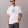 Modern Calvin Klein-T-shirt med grafiskt logo Modern Calvin Klein-T-shirt med grafiskt logo
