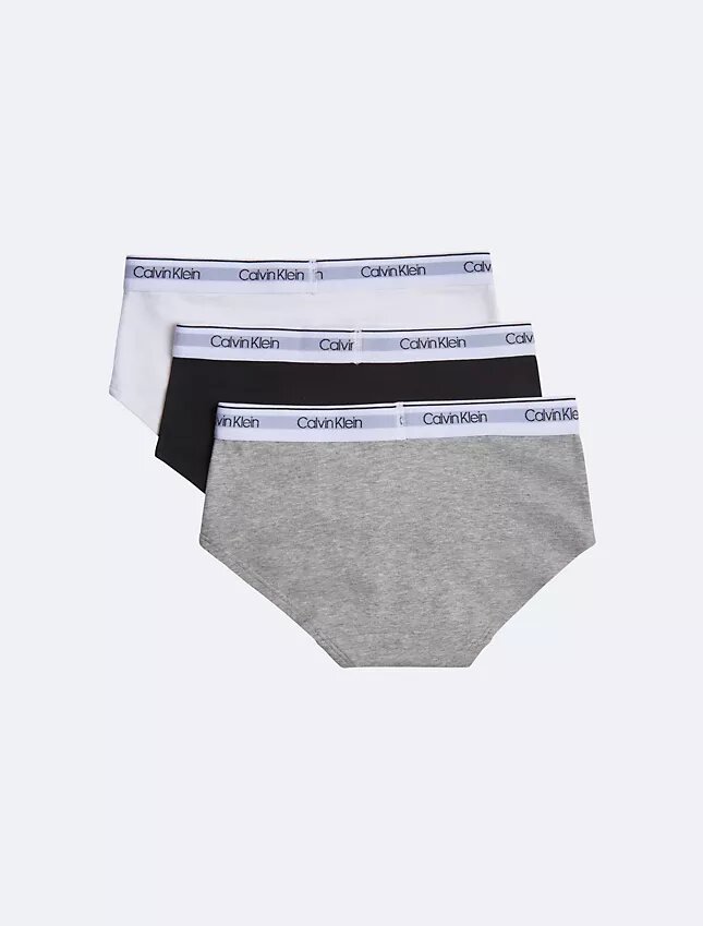 Modern Cotton Hipster för flickor, 3-pack Modern Cotton Hipster för flickor, 3-pack
