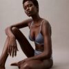 Modern spets, lätt fodrad triangel-Bralette Modern spets, lätt fodrad triangel-Bralette