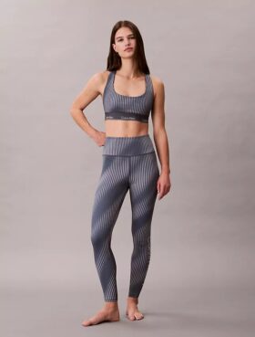 Modern sport-BH med racerrygg och medelhög stödnivå