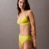 Modern triangel-bikini-toppar med logotyp Modern triangel-bikini-toppar med logotyp