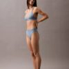 Modern triangel-bikini-toppar med logotyp Modern triangel-bikini-toppar med logotyp
