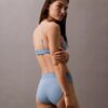 Modern triangel-bikini-toppar med logotyp Modern triangel-bikini-toppar med logotyp