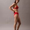Modern triangel-bikini-toppar med logotyp Modern triangel-bikini-toppar med logotyp