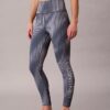 Moderna sportiga leggings med hög midja och 7/8-längd Moderna sportiga leggings med hög midja och 7/8-längd