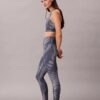 Moderna sportiga leggings med hög midja och 7/8-längd Moderna sportiga leggings med hög midja och 7/8-längd
