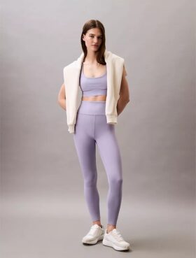 Moderna sportleggings med hög midja och 7/8-längd