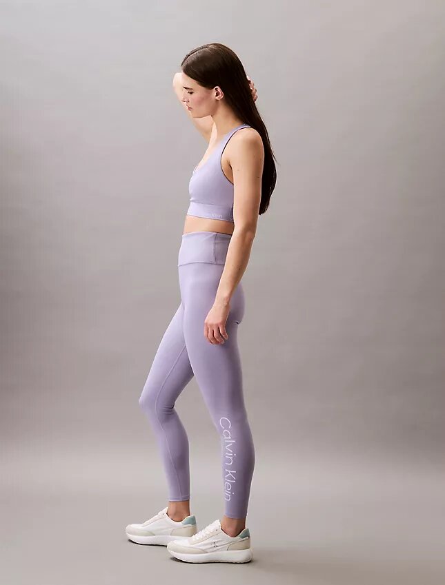 Moderna sportleggings med hög midja och 7/8-längd Moderna sportleggings med hög midja och 7/8-längd