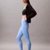 Moderna sportleggings med hög midja och 7/8-längd Moderna sportleggings med hög midja och 7/8-längd